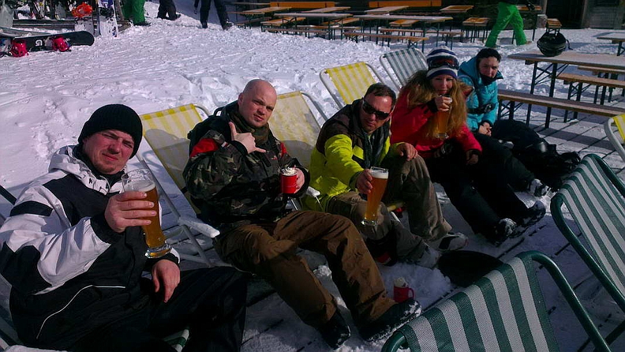 06- Sonne, Flachauwinkel,  Apresski 099